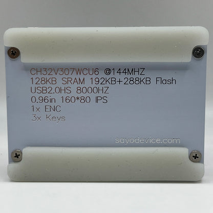 Sayodevice OSU O3C Rapid Trigger Hall Switches - Magnetic Keyboard with Knob and Screen