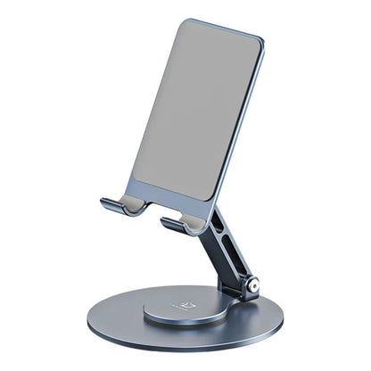 Adjustable Phone Stand 360 Degree Rotating Adjustable Foldable Aluminum Alloy Stand anti Slip Phone Holder Cradle Dock Thick