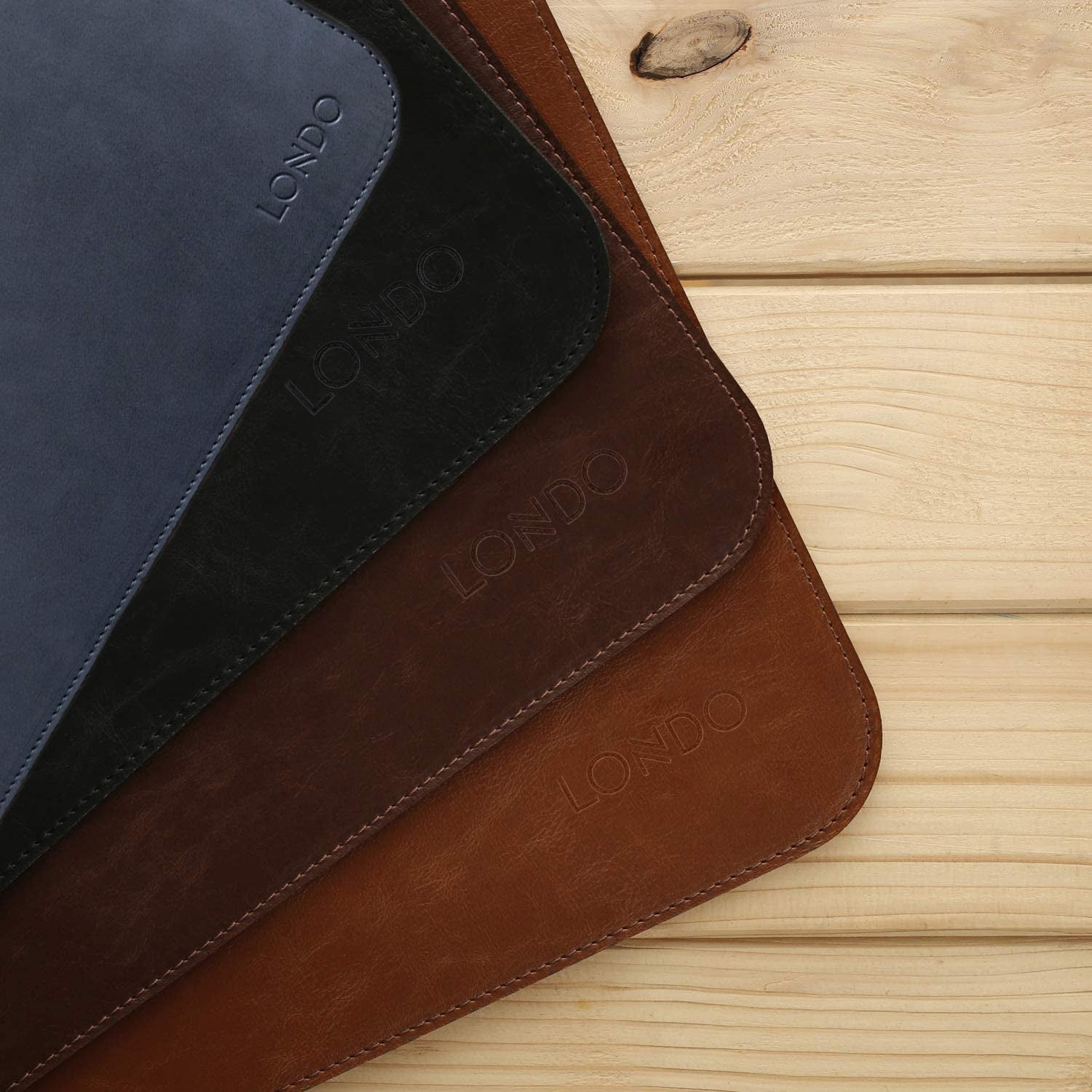 Leather Extended Mouse Pad – Large Desk Mat for Office & Gaming, Smooth Writing Surface, Non-Slip Base, Durable & Stylish Workspace Accessory